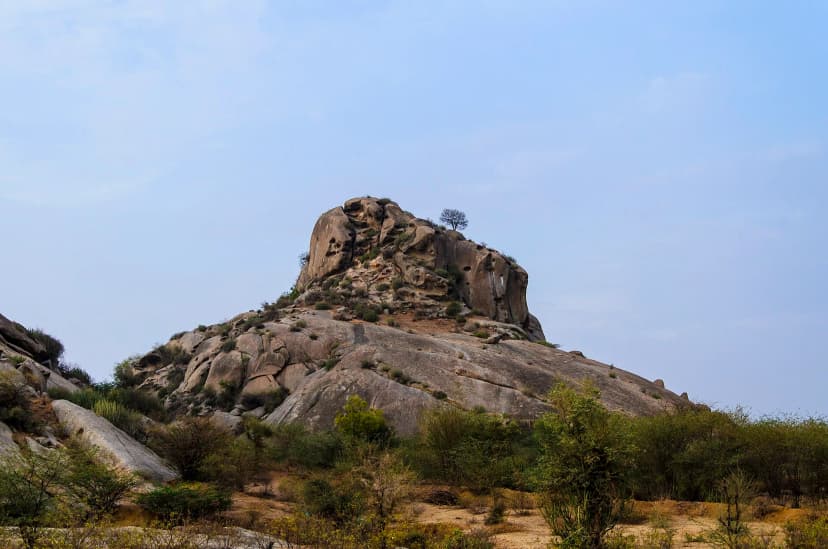 Granite outcrops of leopard country