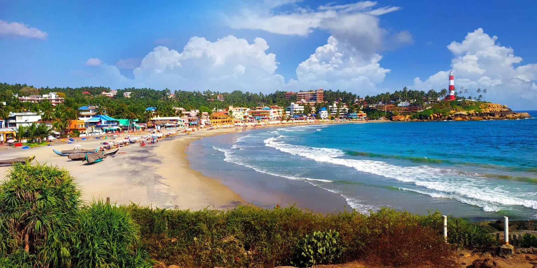 Varkala + Kovalam — Cliffs & Beaches